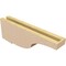 Ekena Millwork 3"W x 18"D x 6"H Thin Van Buren Rough Cedar Woodgrain TimberThane Corbel, Primed Tan CORUR03X18X06VANRCPR - alternate 4